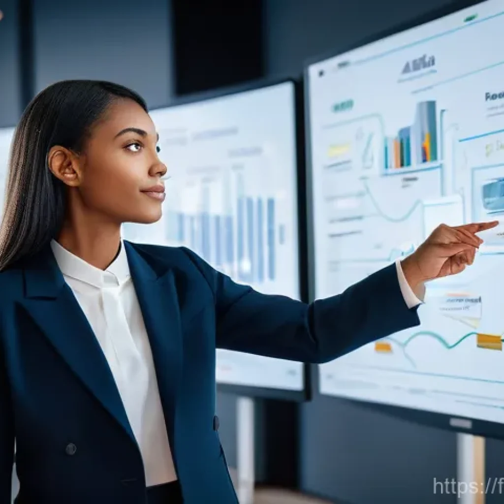 펀드투자상담사 자격증의 가성비 분석 - **Prompt:** A diverse group of young financial professionals, meticulously dressed in modern busines...