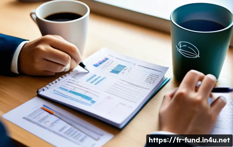 펀드투자상담사 시험 준비에서 주의할 점 - **Prompt:** A focused and diligent young professional, dressed in smart casual attire, sits at a mod...