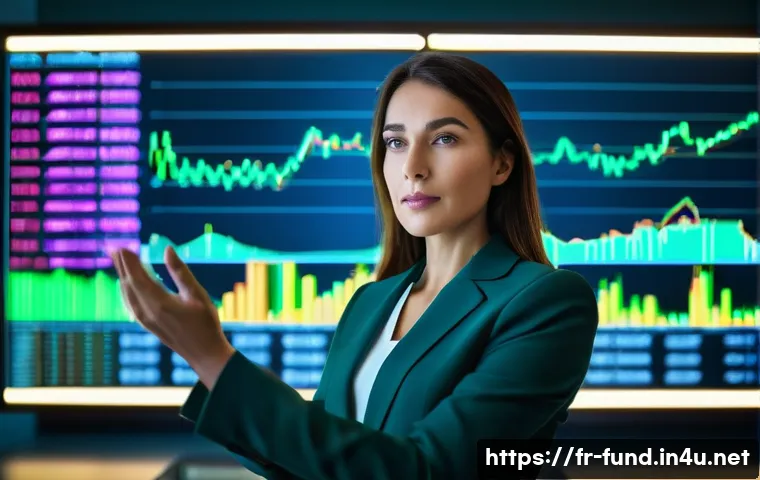 펀드투자상담사 관련 금융 기술 트렌드 - **AI-Powered Financial Expert Analyzing Market Trends**
"A sophisticated and dynamic image featu...