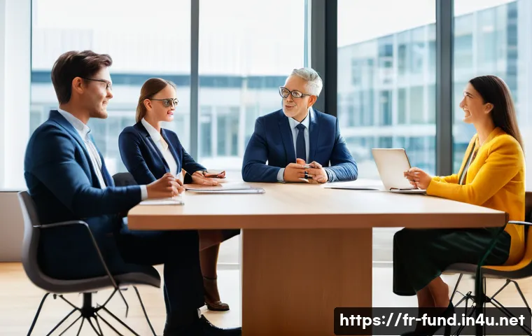 펀드투자상담사 관련 정책 변화 - **Prompt 1: The Trustworthy Financial Guide**
A visually diverse group of individuals, represent...