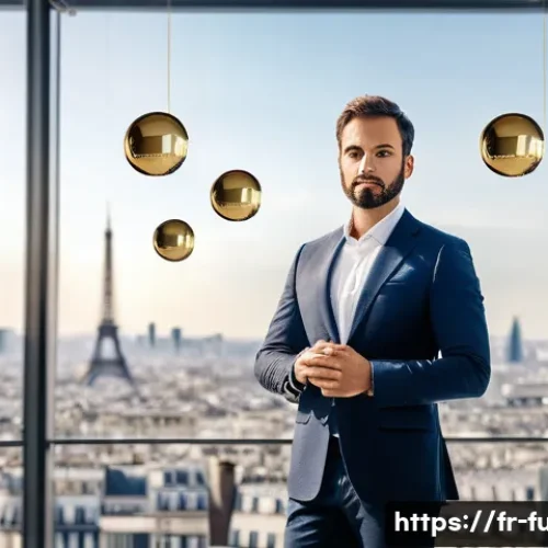 Home 17 펀드투자상담사와 관련된 금융 상품 사례 - **Prompt for Diversification:**
"A sophisticated and serene French individual, approximately 40 ...