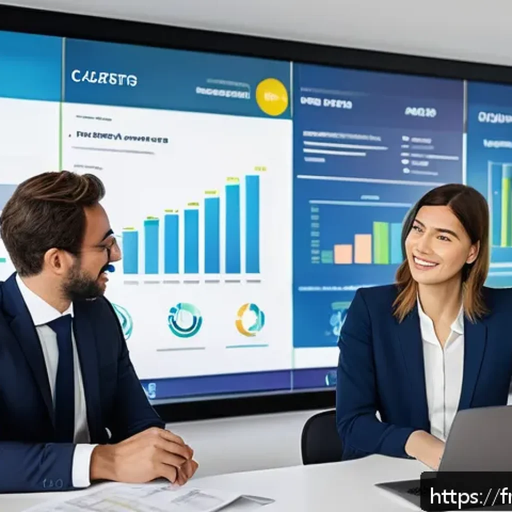 펀드투자상담사 관련 해외 사례 연구 - A professional financial advisor in a modern Parisian office, engaging with a young, diverse group o...