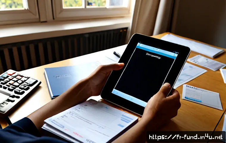 Home 17 펀드투자상담사 시험 준비에 적합한 어플 - Photorealistic French university student preparing for a finance certification exam at a tidy apartm...